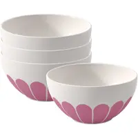 Villeroy & Boch Müslischale Fleur Cassis Ø14cm (4er-Set)