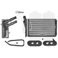 VAN WEZEL Wärmetauscher, Innenraumheizung 58006060 für VW
