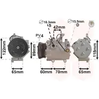 VAN WEZEL Kompressor, Klimaanlage 5200K125