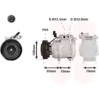 VAN WEZEL Kompressor, Klimaanlage 8301K716