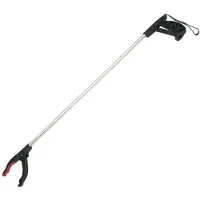Connex - Abfallgreifer - Greifer für Abfälle - Schwarz/Grau - 89 cm