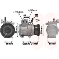 VAN WEZEL Kompressor, Klimaanlage 8300K155