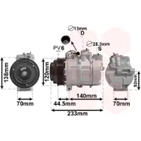VAN WEZEL Kompressor, Klimaanlage 3000K277