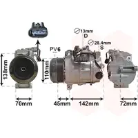 VAN WEZEL Kompressor, Klimaanlage 3000K683