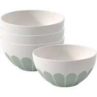 Villeroy & Boch Schale "Müslischalen Fleur Couleur ø 14,1 cm 4er Set", grün (vert), L:14,1cm, Schüsseln, Schale