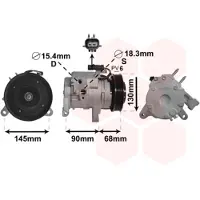 VAN WEZEL Klimakompressor 2100K133