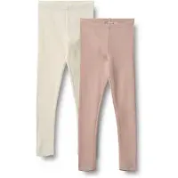 Wheat 2er-Set: Leggings "Jules" in Rosa/ Creme - 140