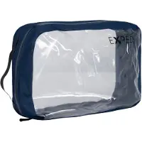 Exped 12 Liter Cube Clear Organizer - STK - navy