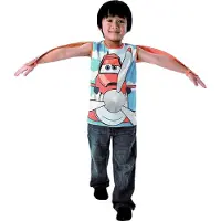 Rubies Planes Dusty Wendeshirt mit Flügeln für Kinder