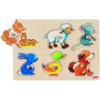 Goki Holz Puzzle Bubble-Mutter und Kind