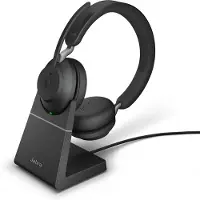Jabra Evolve2 65 MS Stereo - Headset - On-Ear - Bluetooth - kabellos - USB-C
