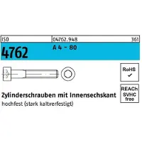 Hörger & Geßler Zylinderschraube ISO 4762 m.Innensechskant M 16 x 25 A 4 - 80