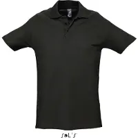 Sol SOLs 11362 | Herren Poloshirt Spring II - Farbe: Black - Größe: L