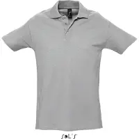 Sol SOLs 11362 | Herren Poloshirt Spring II - Farbe: Grey Melange - Größe: M