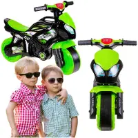 Technok Balance-Motorrad, grün