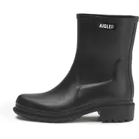 Aigle Gummistiefel Fulfeel Mid Nl Damen Noir-Schuhgröße 39