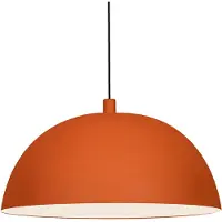 Bamyum Lipeo Industrielle Pendelleuchte Minzgrün Metall Groß 26 cm, Hängelampe Industriell Lampe Vintage Hängeleuchte, Retro Pendelleuchte Esstisch - Orange