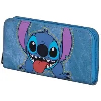 KARACTERMANIA Lilo and Stitch Updown, Briefttasche, Blau, Abbildung, Reißverschluss, 190 mm, 20 mm