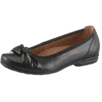 Gabor Ballerina "FLORENZ", Businessschuh, Slipper, Halbschuh, Schlupfschuh in Weite G = weit