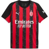 Puma Ac Milan Replica 25/26 Heim Kurzarm-t-shirt Rot S Herren Rot S