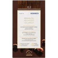 Korres Arganöl - Hochentwickelte Haarcoloration Dunkelblond Gold 6.3 1 St