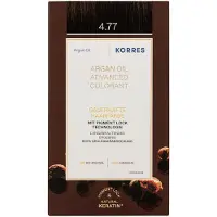 Korres Arganöl - Hochentwickelte Haarcoloration Schokobraun 4.77 1 St