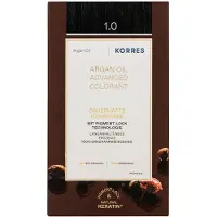 Korres Arganöl - Hochentwickelte Haarcoloration Schwarz 1.0 1 St