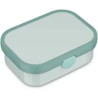 Mepal Campus Brotdose mit Bento-Einsatz und Gabel - Cool mint - Vesperdose