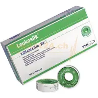 Bsn Medical BSN Leukosilk 2,5 cm x 5 m ohne Schutzring 12 St