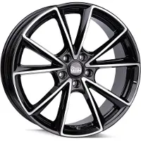 MAM Babyartikel GmbH 20 Zoll MAM A5 5x112 ET30 Alufelgen BLACK FRONT POLISH