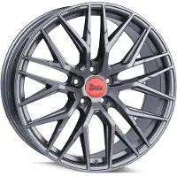 MAM WHEELS 19 Zoll Alufelge RS4 19"x8.5" 5x108 PCD ET45 72.60mm Felge Palladium Lackiert