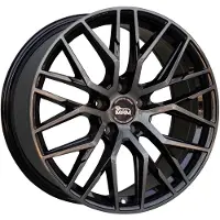 MAM WHEELS 18 Zoll Alufelge RS4 18"x8.00" 5x120 PCD ET35 72.6mm Felge Gun Metal brushed