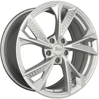 Mam 17 Zoll Alufelge MAM WHEELS RS6 17"x7.50" 5x112 PCD ET45 66.6mm Felge Silber Lackiert