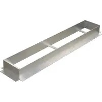 Sport-Thieme Einbauwanne "Aluminium" für Absprungbalken, Training (B: 20 cm)