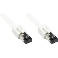 Alcasa Cat. 8.1 Patchkabel S/FTP LSZH 40Gbit/s 2000MHz 0,5m weiß
