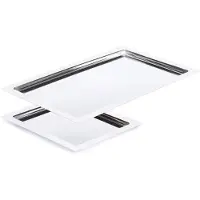 Aps Edelstahl Tablett