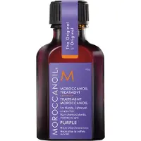Moroccanoil Purple Treatment nährendes Öl für platinblondes und graues Haar 25 ml