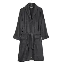 Walra Bademantel Casual Robe S/M – Anthrazit