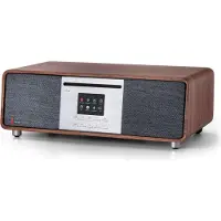 Pinell Supersound 701 - Digitale Alleskunner - DAB+ Internetradio - CD Speler - walnoot hout
