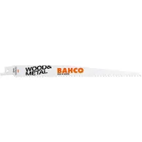 Bahco Sandflex Bimetall-Säbelsägenblätter für Holz und Metall 5/8 ZpZ, 150 mm - 5 Stk/Einzelhandelsverpackung
