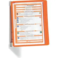 Sans marque Vario Wall 5 Wandhalter-SET ink. Sichttafeln, orange