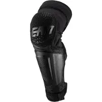 Leatt 3DF Hybrid EXT Schwarz Motocross Knie und Schienbeinschoner Größe S-M