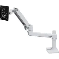 Ergotron 45-503-216 / LX Single Arm, Under Mount C-Clamp, BWT