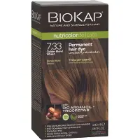 Biokap NUTRICOLOR DELICATO - Haarfarbe - 7.33 Goldenes Weizenblond 140 ml