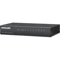 IC Intracom 8-Port Fast Ethernet Office Switch, Metall, Desktop, IEEE 802.3az (Energy Efficient Ethernet), Fast Ethernet (10/100), Vollduplex