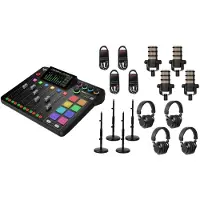 Røde RODEcaster PRO II Podcasting Quad Bundle