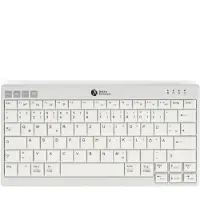 BakkerElkhuizen Tastatur UltraBoard 950 V2 Wireless, Bluetooth, 3 m Reichweite, HotKeys, USB-C, QWERTZ, hellgrau