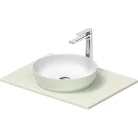 Duravit Konsolenwaschtisch Sivida 68x50cm, I.Fa w m, Auß.Farbe grün ma