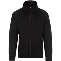 Trigema Sweatjacke "Raglanjacke aus Sweat-Qualität", Herren, Gr. 4XL, schwarz, Sweatware, 70% Baumwolle, 30% Polyester, lang, ohne Ausschnitt, Sweatjacken Sweatjacke
