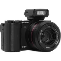 Agfa C130, 24 MP, 3840 x 2160 Pixel, CMOS, 10x, 4K Ultra HD, Schwarz